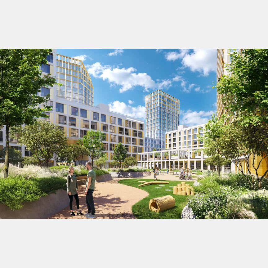 2-к. квартира, 65,1 м², 4/19 эт.