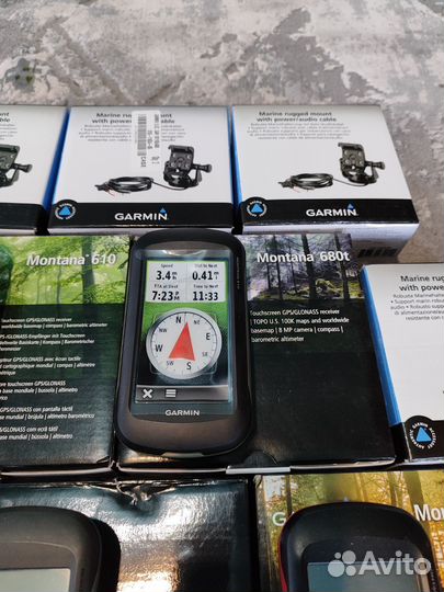 Навигаторы Garmin Montana 600 серии новые и б.у