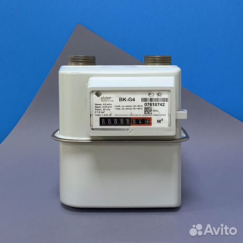 Счетчик газа BK-G4 левый