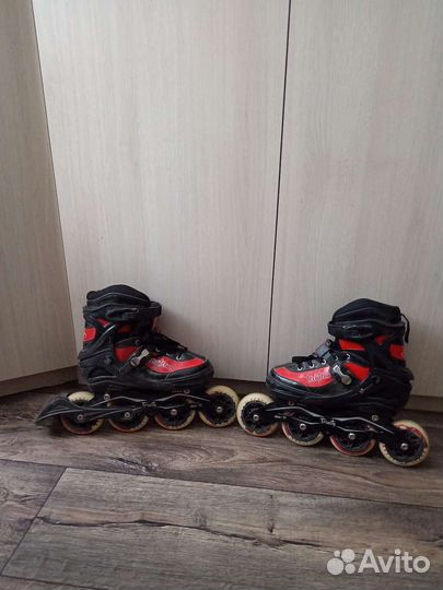Роликовые коньки 35 38 детские