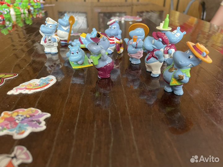 Коллекционные игрушки Киндер “Happy Hippos”