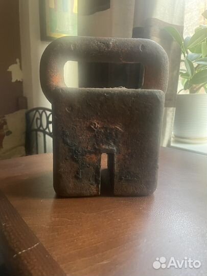Гиря чугунная 12 кг антиквариат