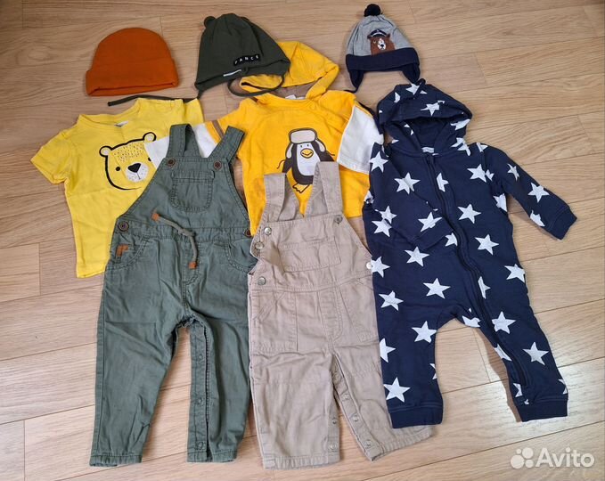 Одежда на мальчика пакетом 74-80