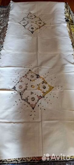 Занавески вышивка Ришелье