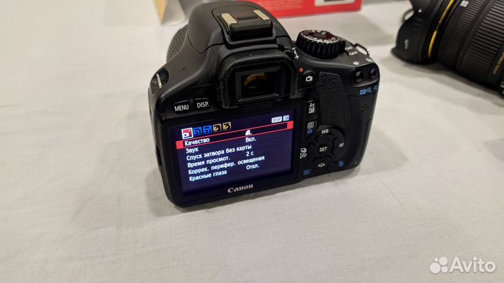 Canon eos 550d с объективами