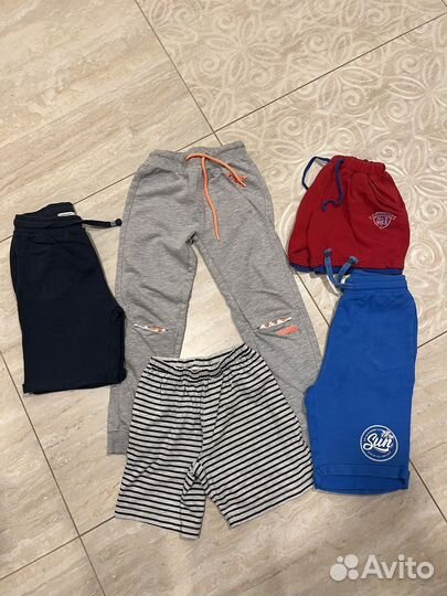 Вещи пакетом на мальчика 110-122