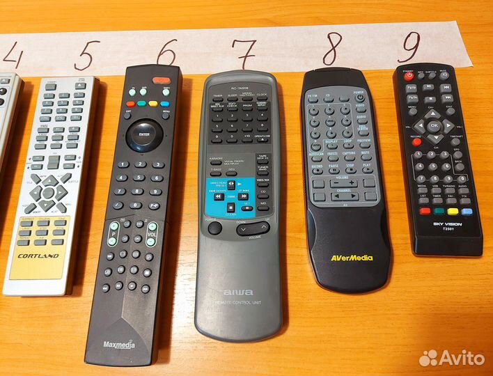 Пульты д/у для разной техники