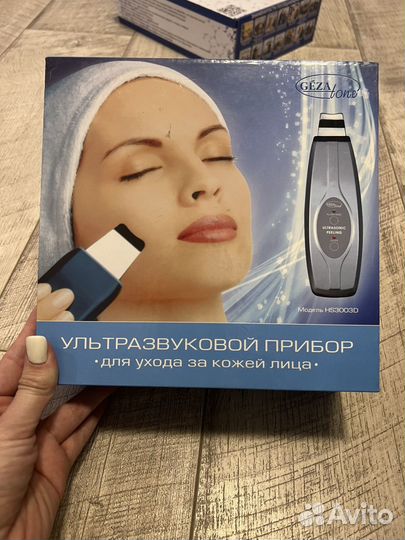 Ультразвуковой прибор для чистки лица Geza Tone