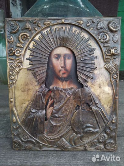 Икона Вседержитель 19 век