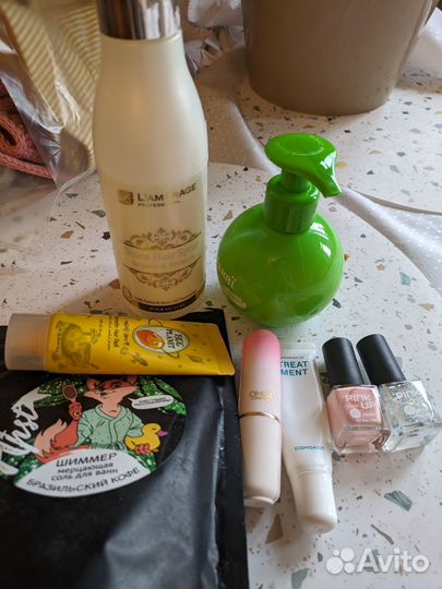 Набор косметики пакетом бу