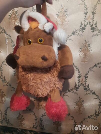 Рюкзак медведь и др.мягкие игрушки