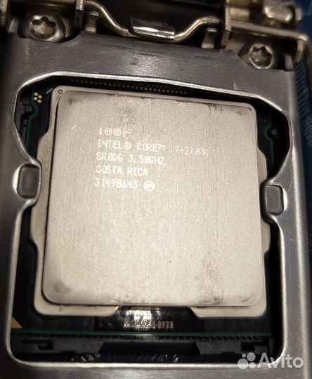 Материнская плата с процессором i7 2700k