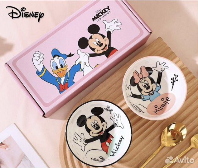 Подарочный набор тарелок Disney