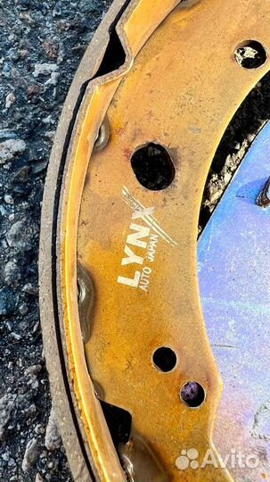 Колодки lynxauto тормозные барабанные задние