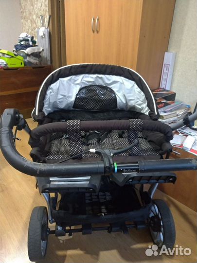 Коляска для двойни/погодок teutonia team cosmo 2в1