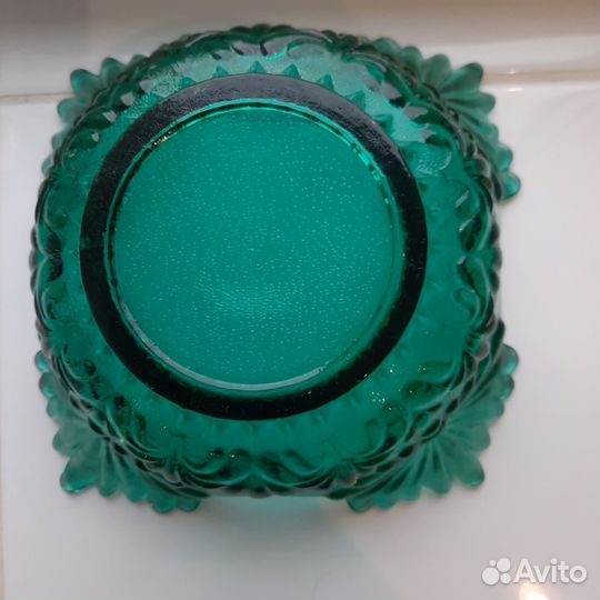 Конфетница старинное стекло