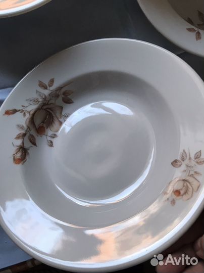 Тарелки СССР большие порционные