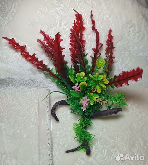 Искусственные растения для аквариума новые