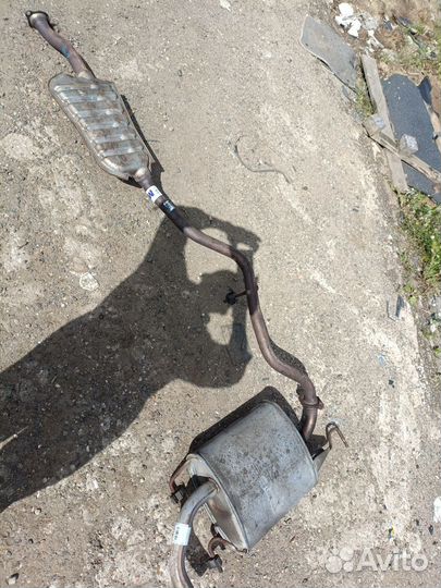 Глушитель subaru impreza gh2