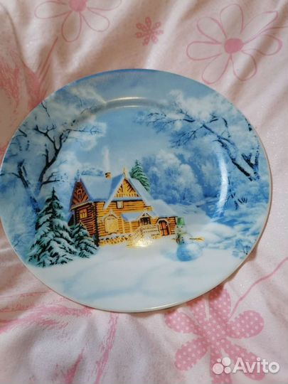 Тарелка декоративная 