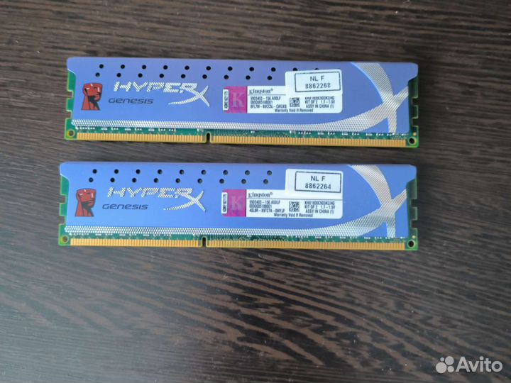 Оперативная память hyperX ddr3 2gb2