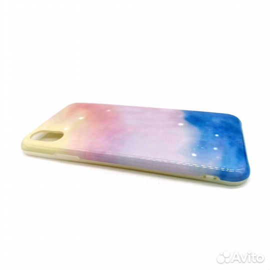 Чехол для Apple iPhone X/XS накладка нежные цвета