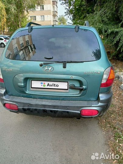 Hyundai Santa Fe 2.4 AT, 2003, 220 000 км