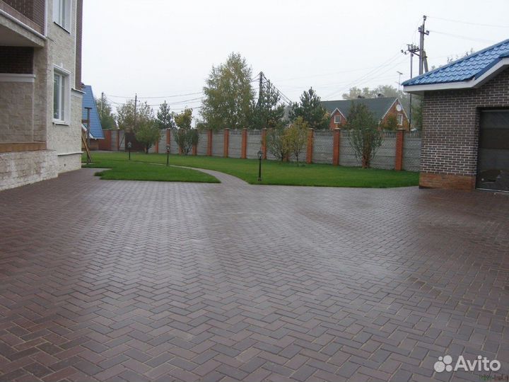 Тротуарная плитка и брусчатка