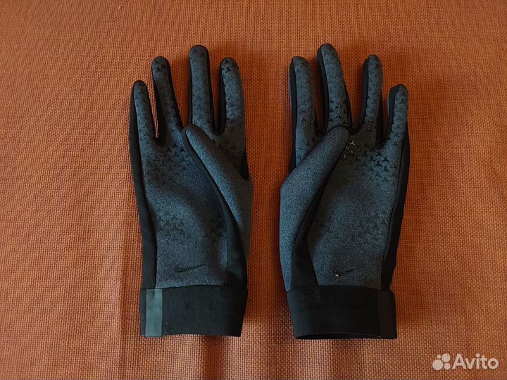 Перчатки спортивные Nike, тёмно-серые. Размер L. Н