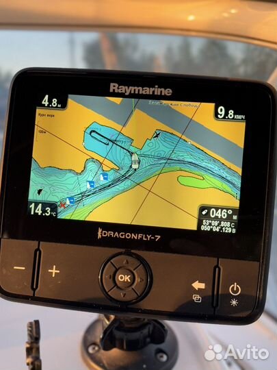 Эхолот raymarine dragonfly 7 pro