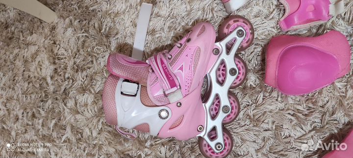 Роликовые коньки р. 30-33