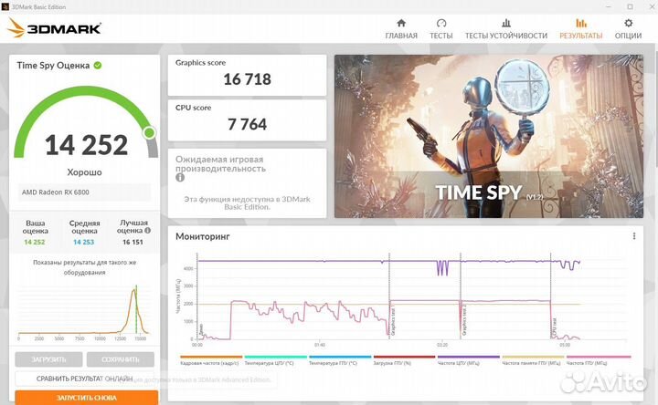 Видеокарта ASRock RX 6800 Phantom Gaming D OC 16Gb