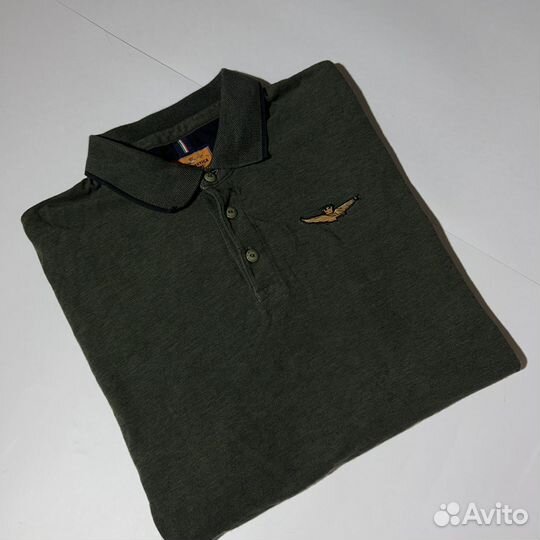 Поло Aeronautica Militare Green Polo