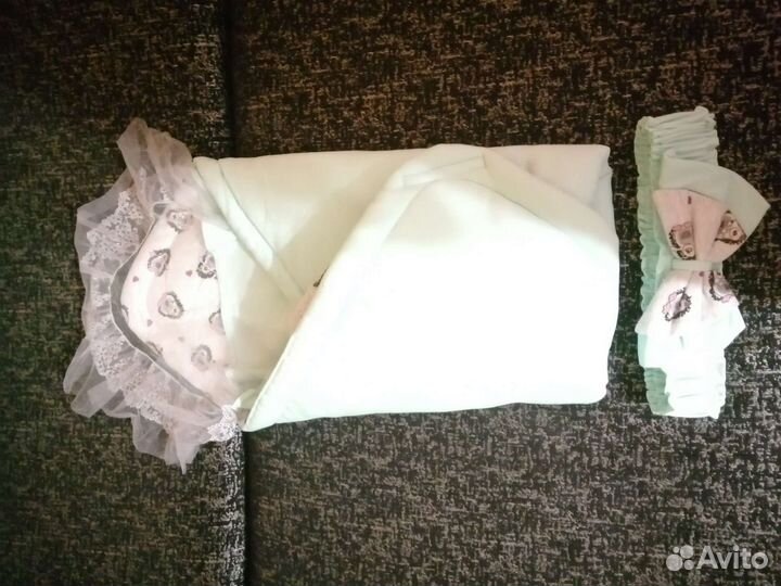 Одеяло на выписку осень