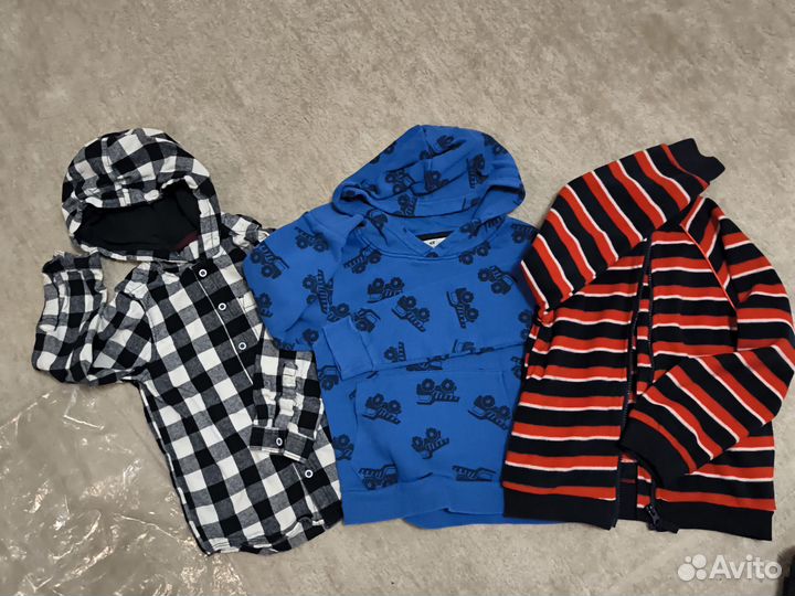 Детские вещи пакетом на мальчика 110 116 см