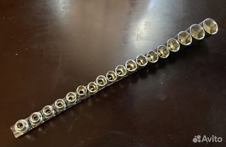 Набор головок шестигранных 1/2