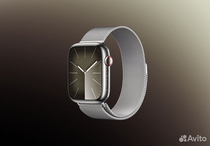 Часы Apple Watch Series 9 GPS + Cellular 45 мм, ко