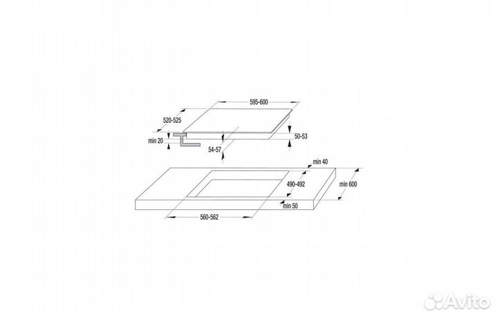 Варочная панель gorenje ect641bsc