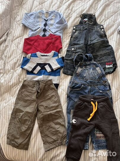 Вещи Next, Mothercare на мальчика 6 - 12 месяцев