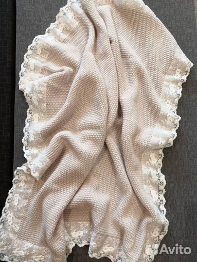 Нежный детский плед