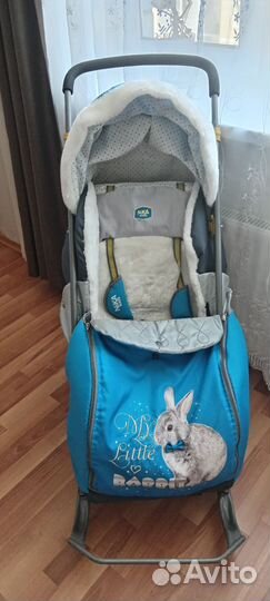Санки коляска ника