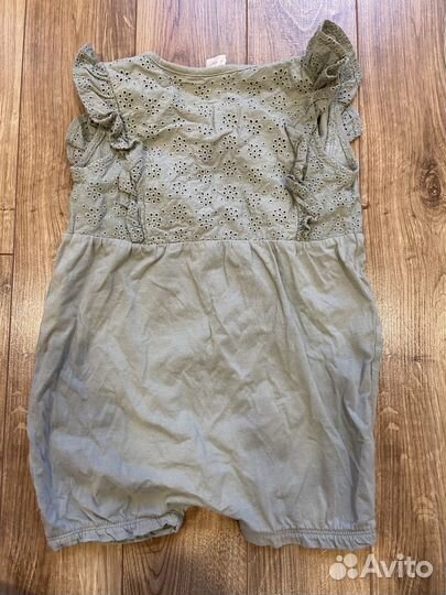 Песочник h&m 86 и Блузка с лосинами 80