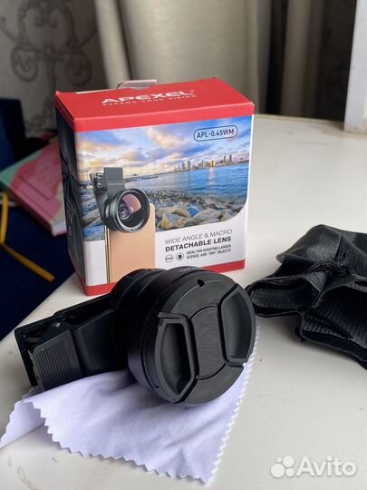 Объектив макро линза на телефон iPhone