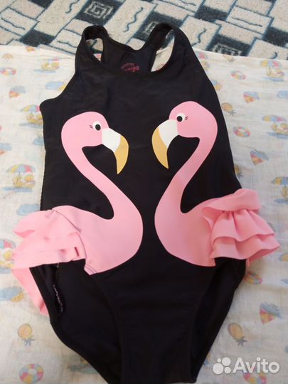Купальник для девочки 122 128 новый