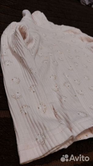 Джинсовый комбинезон для девочки 92