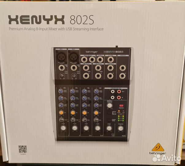 Behringer xenyx 802S микшерный пульт