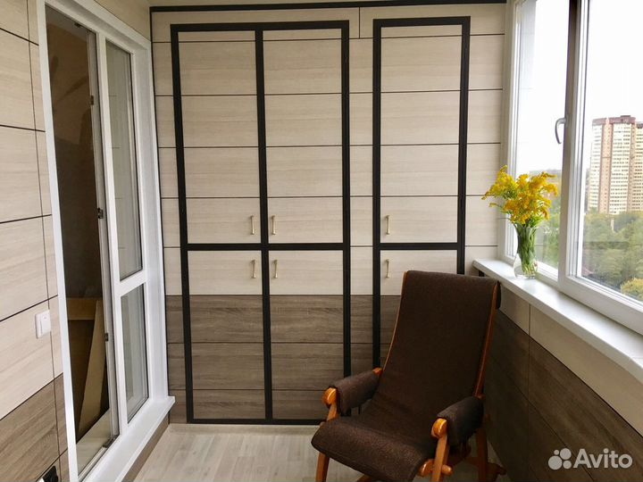 Остекление и отделка балконов