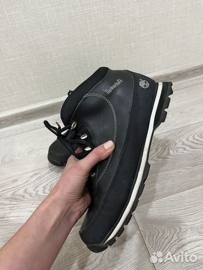 Ботинки Timberland мужские черные размер 40