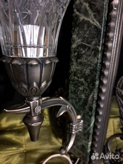 Настенный светильник бра хрусталь