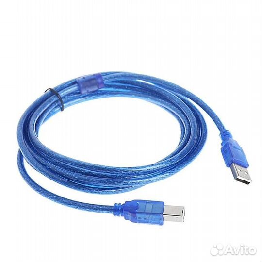 Кабель USB 2.0 A-B принтер/сканер